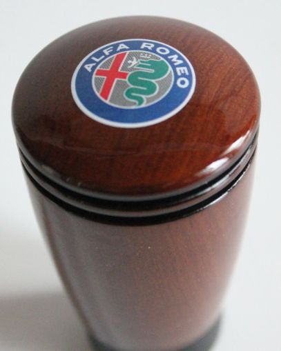 Gear Knob fits for Alfa Romeo Used custom rebuilded Wood Wooden Manual Gearbox Universal