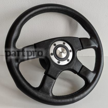 Steering wheel Leather Beautiful Craftmanship Handmade in Italy OEM LUISI Vincent S 365mm Fits For W123 W124 W201 190 R107 W107 W126 78-92